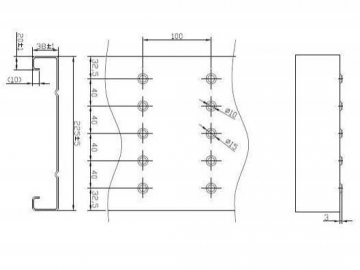 Roll Forming Line for Scaffolding Plank