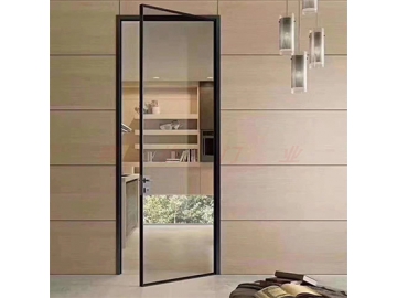 Aluminum Swing Door, Single Door Leaf