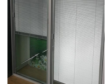 QT01 Aluminum Partition with Built in Blinds