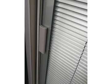 QT01 Aluminum Partition with Built in Blinds