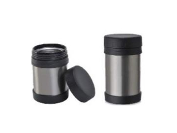 Stainless Steel Vacuum Food Flask Food Jar with Portable Handle