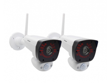 4 Channel 1296p Wireless Surveillance System with Android/iOS App, Wireless Security System, CM795755