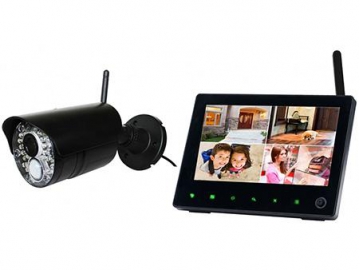 Wireless Surveillance with Wireless Surveillance Digital IP Cameras and Android/iOS App, CM824722