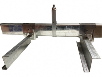 Furring Channel Ceiling System(with Aluminous Gusset Plate)