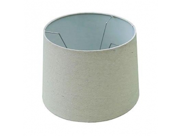 Portable Hand Made PVC Cylinder Lamp Shade, Coverlight (Shallow Drum)                                             (Model Number:DJL0589)