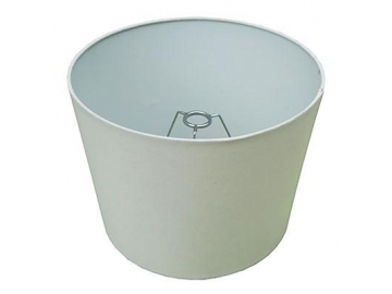 Portable Hand Made PVC Cylinder Lamp Shade, Coverlight (Shallow Drum)                                             (Model Number:DJL0589)