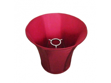 Red Fabric Wall Lamp Shades, Coverlight                                             Mold Number(DJL0334)