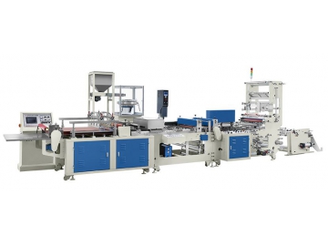 Bag Making Machine with Zipper Attachment & Slider Auto-insert Device system