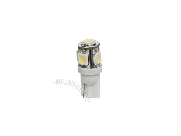 Autodayplus 10x White T10 Wedge LED Bulbs – 6000K For Instrument Panel Cluster Dash