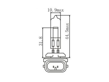 886,894,889 Halogen Headlight Lamp