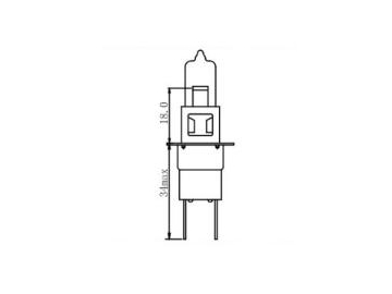 H3C Special Halogen Headlight