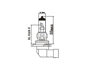 H10 Auto Headlight Bulb