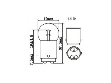 G18 R10W Indicator Lamp