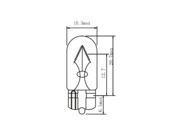 T10 (W3W/W5W/WY5W) Auto Wedge-Base Bulbs