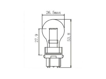 P27W Auto Miniature Bulb