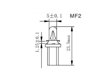 MF1,2,3,4 Dashboard Bulb