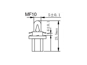 MF10, 11, 12, 14 Dashboard Bulb