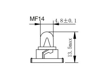 MF10, 11, 12, 14 Dashboard Bulb