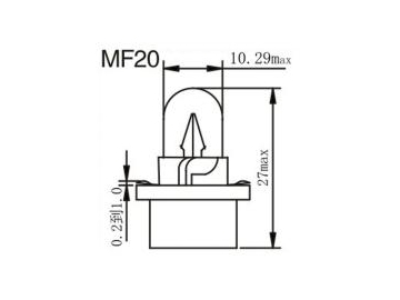 MF15,16, 20, 21, 22 Dashboard Lights