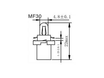 MF23, 25, 26, 30, T4 Dashboard Lights