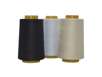 Cotton/Polyester Core Thread, Cotton Wrapped Polyester Core