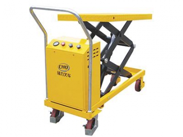 Powered Mobile Dual Scissor Lift Table