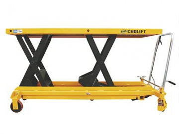 Hydraulic Horizontal Double Scissor Lift Table