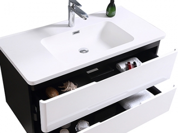 IL319 Floating Bathroom Vanity Set with Mirror