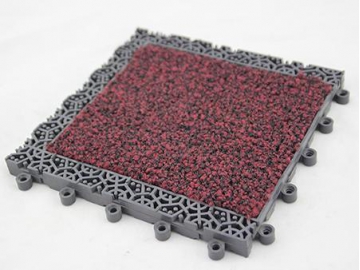 Modular Entrance Mats, Interlocking Carpet Tiles