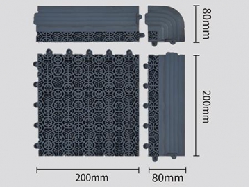 Modular Entrance Mats, Interlocking Drainage Mats