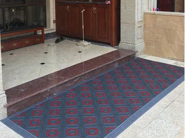 Scraper mat, modular entrance matting