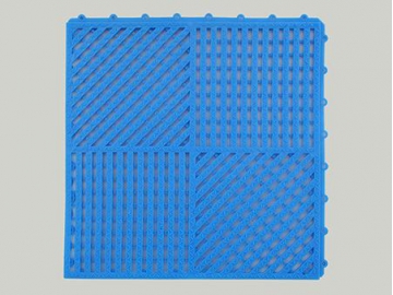 Modular Mats, Interlocking Drainage Mats for Wet Areas Such as Swimming Pools or Bathroom