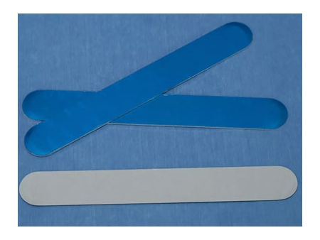 Blue Aluminum Strip with Adhesive Back