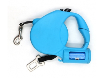 Retractable Dog Leash with a FREE roll of plastic bags