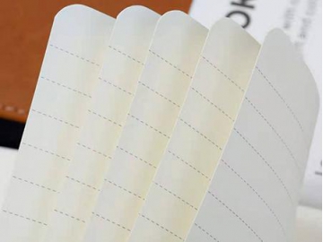 Leather memo notebook