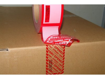 Tamper Evident Security Tapes