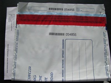 Security Tamper Evident Bags