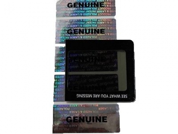 Anti-counterfeit Label with Full-color Hidden Image