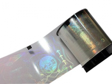Heat Transfer Security Holographic Overlay