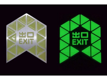 Glow-in-the-dark Sign