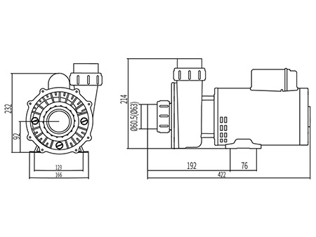 SPA Massage Tub Pump, DXD-30A