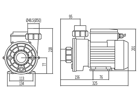 SPA Massage Circulating Pump, DXD-300E
