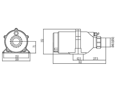 Bathtub Air Blower, DXD-6E