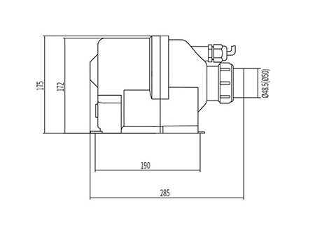 SPA and Bathtub Air Blower, DXD-6X