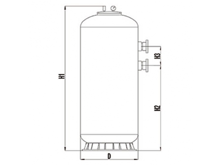 Deep Bed Sand Filter, CB-H07400