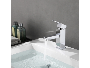 Single handle basin faucet in chrome polished finish  SW-BFS001(1)
