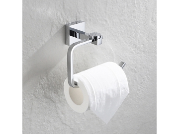 Semi-rectangular Wall Mount Toilet Tissue Paper Towel Roll Holder Shelf  SW-PTH003