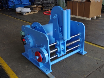 Hydraulic Winch for Pulling Armored Cable