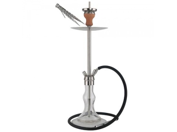 SS-B004 Stainless Steel Hookah, 80cm Complete Set Hookah