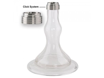 SS-B005 Stainless Steel Hookah, 79cm Complete Set Hookah
